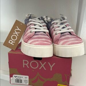 Roxy Pink and Purple Sneakers